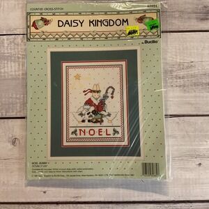 Daisy Kingdom Noel Bunny Counted Cross Stitch Kit #82884 Christmas Sealed